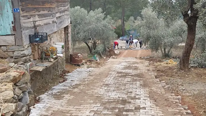 Dalaman Belediyesi Yol Düzenleme İşlemlerine Devam Ediyor