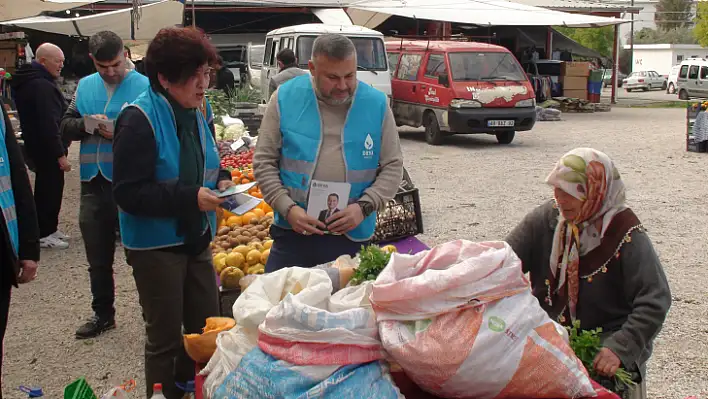 DEVA AİLESİ ÇİFTLİK PAZARINDA