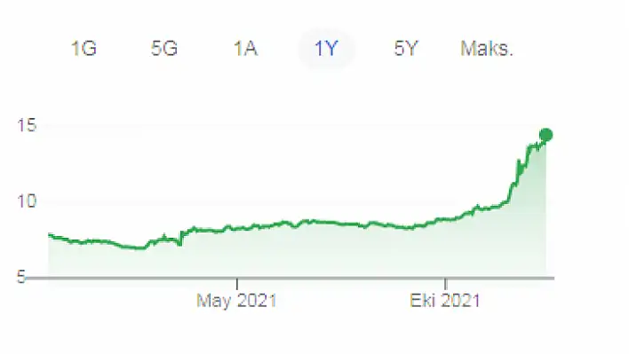 Dolar 14 Lirayı, Altın 800 Lirayı Geçti