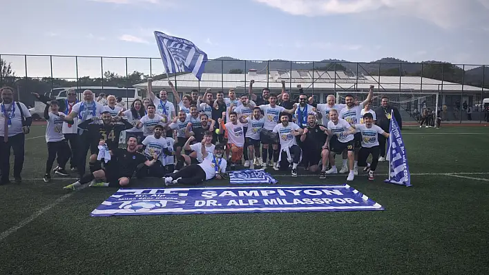 Dr. Alp Milasspor şampiyon!