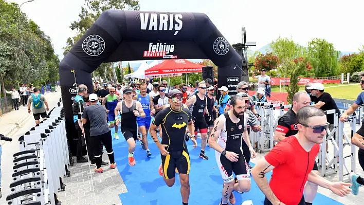 Duatlon Fethiye'de derece yapan sporcular belli oldu