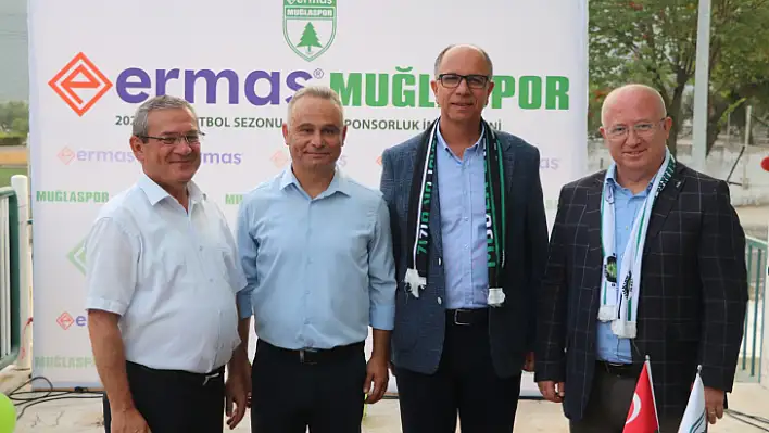 ''ERMAŞ MUĞLASPOR'' İSİM SPONSORLUĞU LANSMANI YAPILDI