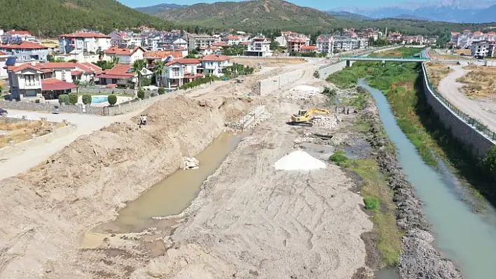 Eşen Çayı ıslah çalışmaları devam ediyor