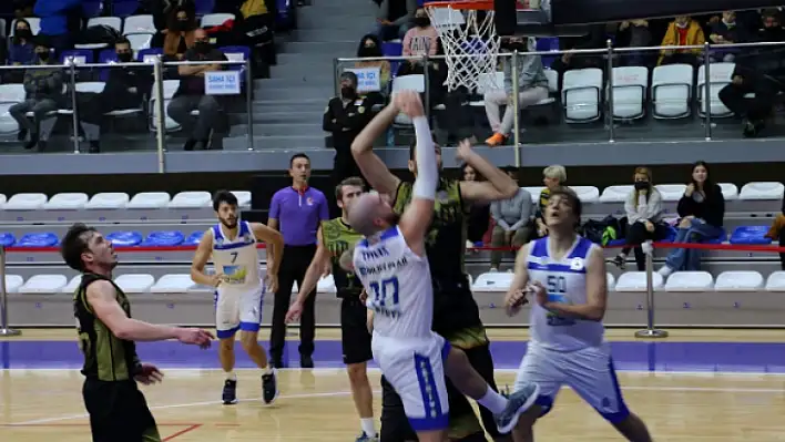 Fethiye Belediyespor evinde kazanmasını bildi, 80-76