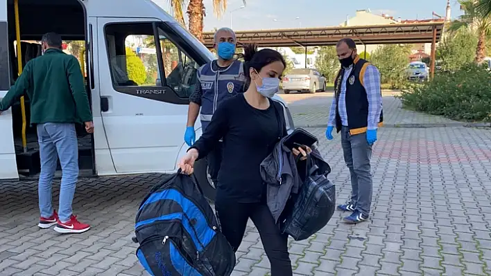 Fethiye'de 35 Göçmen yakalandı