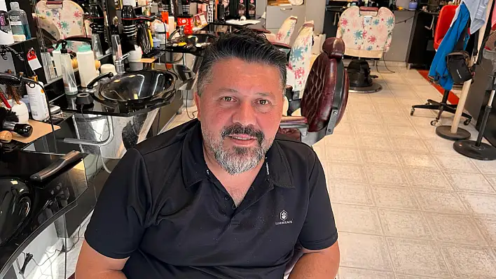 Fethiye'de Erkek Kuaförü Alagöz sezonu değerlendirdi