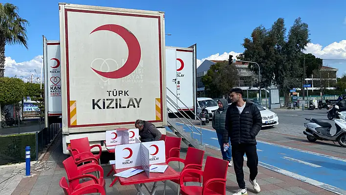 Fethiye'de kan ihtiyacının karşılanması için bağışlar sürüyor