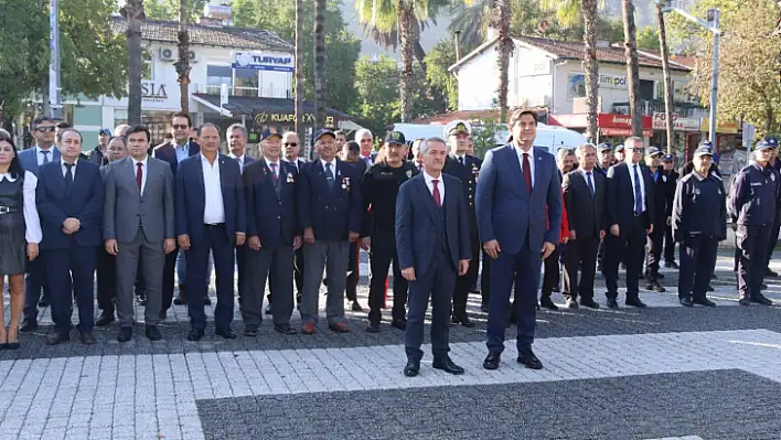 Fethiye'de öğretmenler günü ilgi ile izlendi