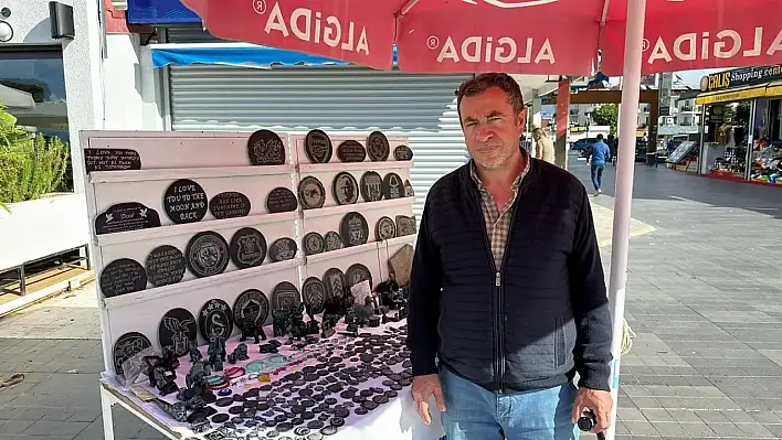 Fethiye'de taş işleme geleneği 30 yıldır devam ediyor