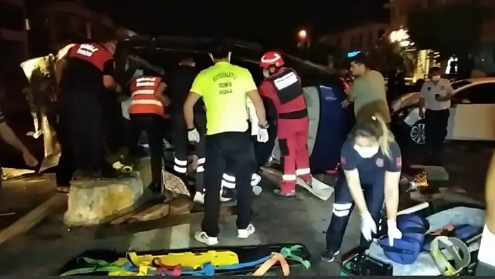 Fethiye'de trafik kazası 8 yaralı