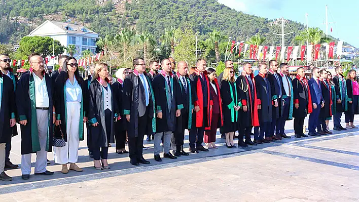 Fethiye'de Yeni Adli Yıl Açılışı Törenle Gerçekleşti