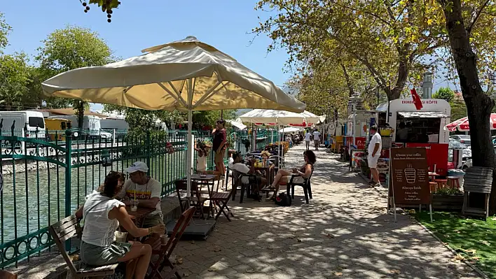 Fethiye Lezzet Sokağı'nda kahve çeşitliliği