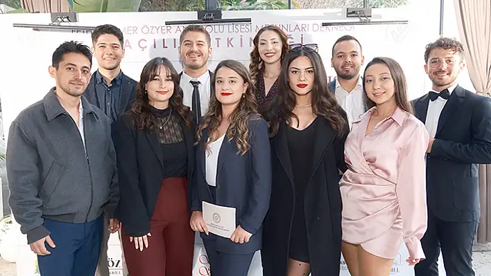 Fethiye Ömer Özyer Anadolu Lisesi Mezunlar Derneği'nden Görkemli Açılış