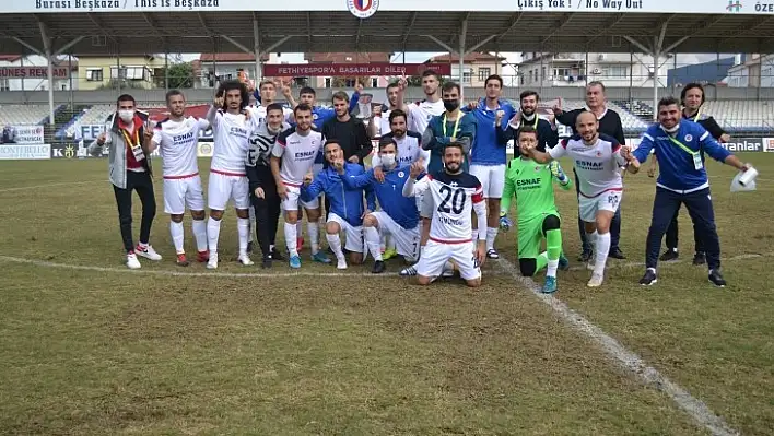 Fethiyespor ilk yarıda 32 kez fileleri havalandırdı