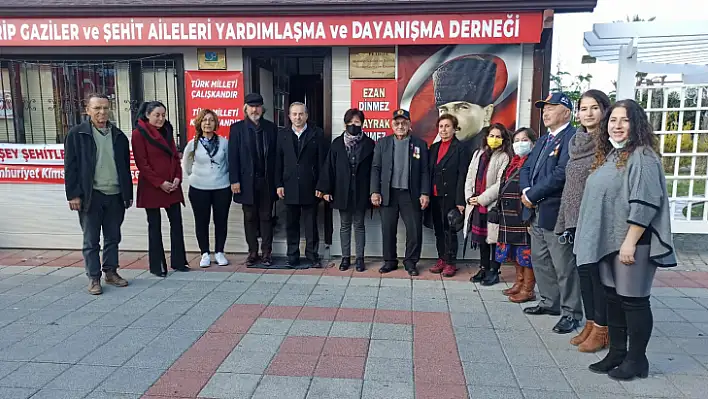 Gaziler derneği kermes için hazırlanıyor