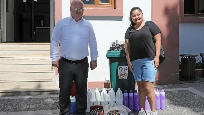 Geri Dönüşüm Yarışmasında Haziran Ayı Kazananlarına Ödülleri Verildi