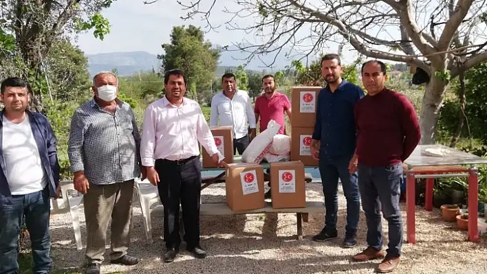 Gıda kolileri ihtiyaç sahiplerine ulaştırıldı 