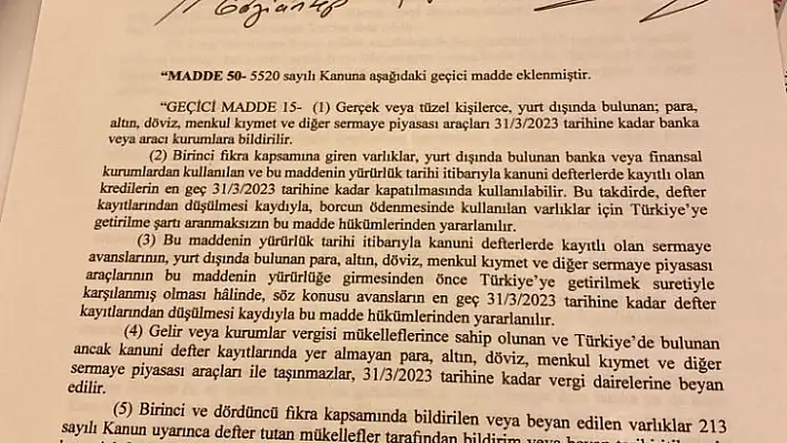 GİRGİN'DEN İKTİDARA: KONUSU SUÇ OLAN PARAYI NİYE AKLIYORSUNUZ?