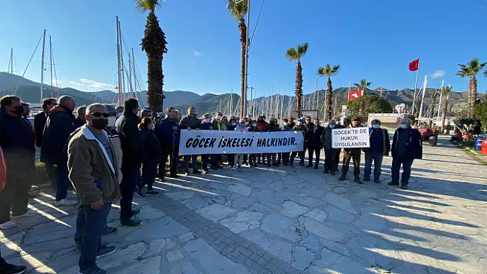 'Göcek'te de hukuk uygulansın'