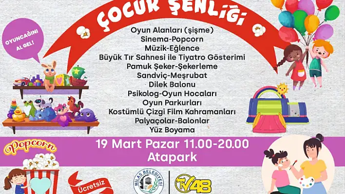 HAYDİ ÇOCUKLAR ŞENLİĞE!