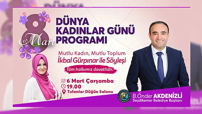 İkbal Gürpınar Seydikemerlilerle Buluşacak