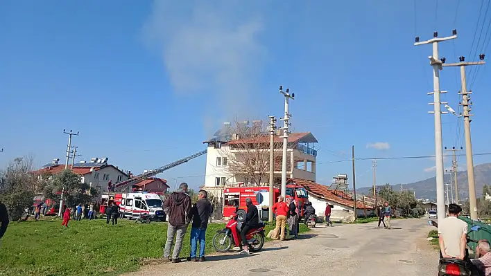 İtfaiye Ekipleri Hızlı Müdahalede Bulundu