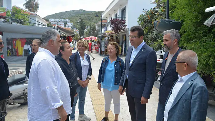 İYİ Parti Adayı Mehmet Tosun'a Datça'da Coşkulu Karşılama