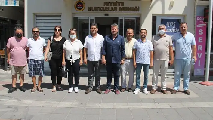 İyi Parti'den Muhtarlar Derneğine ziyaret