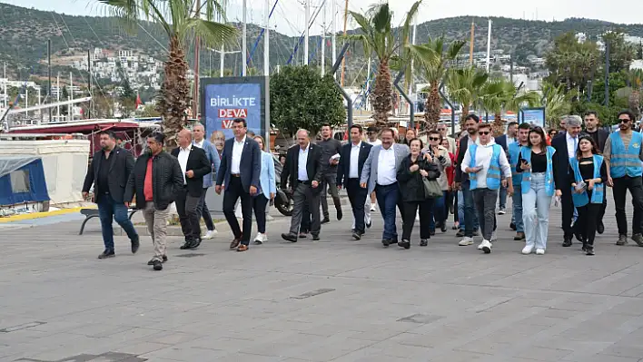 İyi Parti Muğla Vekil Adaylarından Bodrum Çıkarması