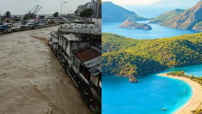 Karabük'te Sel, Fethiye'de Güneş