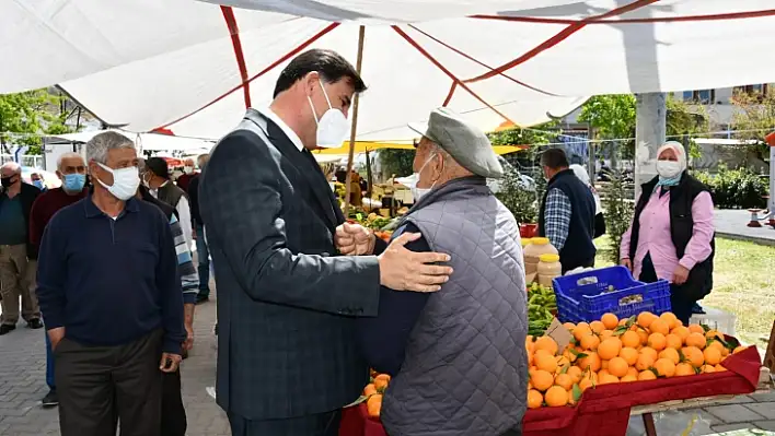 Karagedik Mahallesi'nde pazaryeri bölge halkının hizmetine sunuldu