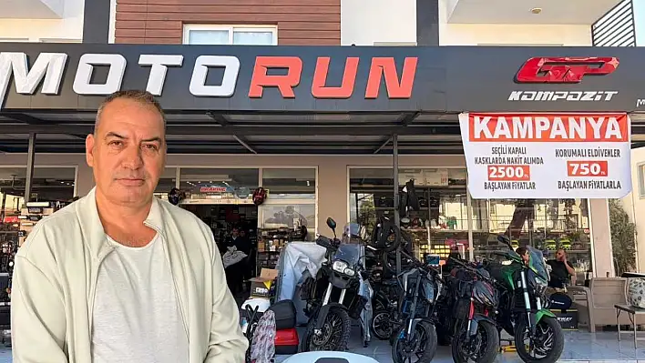Kask ve eldiven zorunluluğuna uygun ürünler raflarda