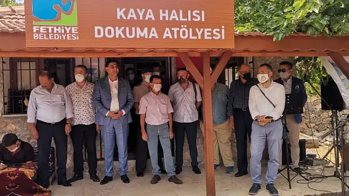 'Kaya Halısı' Dokuma Atölyesi açıldı