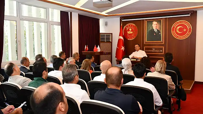 Kaymakam Akkaya, Kurum Amirleriyle Bir Araya Geldi