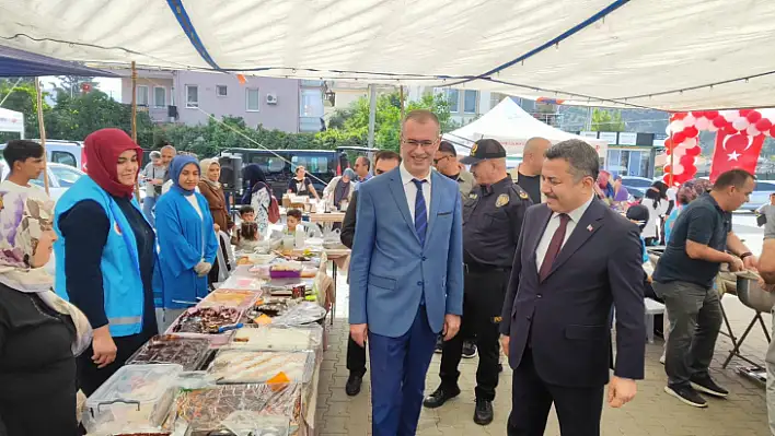 Kaymakam Ertaş kermes açılışına katıldı