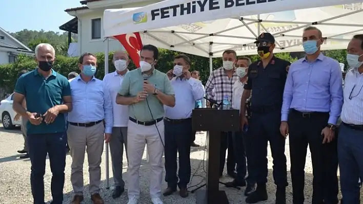 Kaymakam Fırat, 'Bucak Cami Fethiye'mize hayırlı olsun'