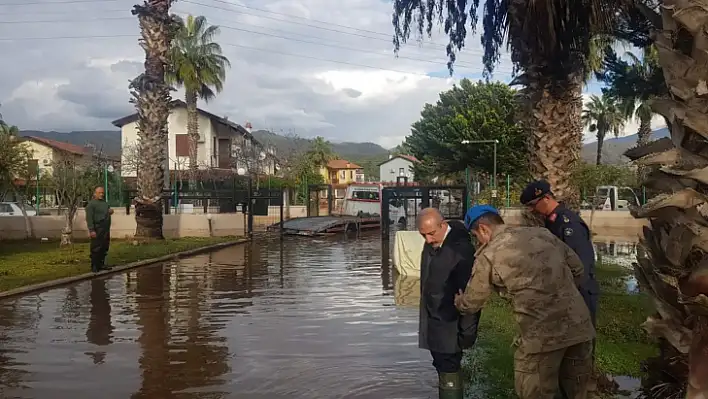 KAYMAKAM KARAMAN, SERA VE TARIM ARAZİLERİNİ İNCELEDİ