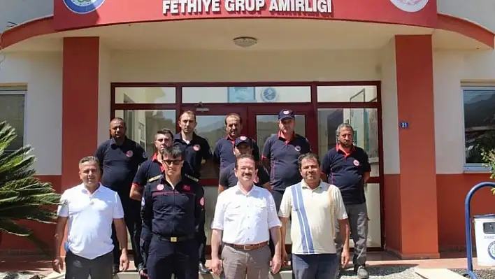 Kayseri'den 15 kişilik ekip Fethiye'ye yardım için geldi