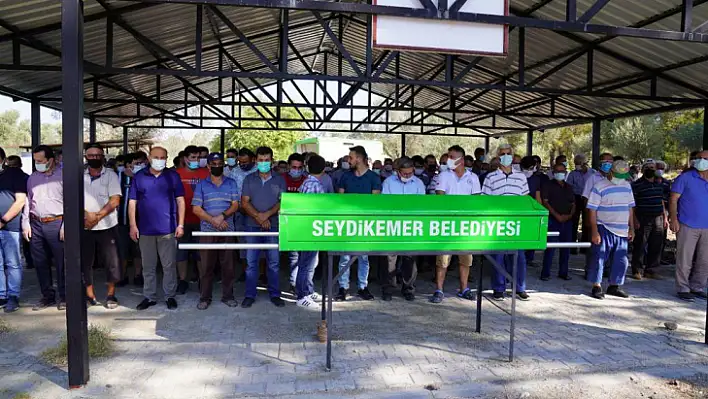 Kazada vefat eden belediye personeli son yolculuğuna uğurlandı