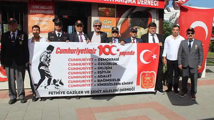 Kıbrıs Gazisi Ünal, 'Cumhuriyetimizin 100. Yılı Kutlu Olsun'