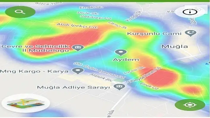 Kırmızı alanlar artışta…