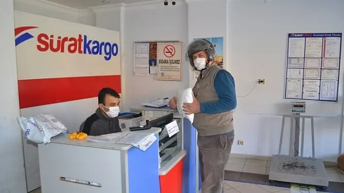 Kısıtlamalarda kargo şirketlerinde yoğunluk