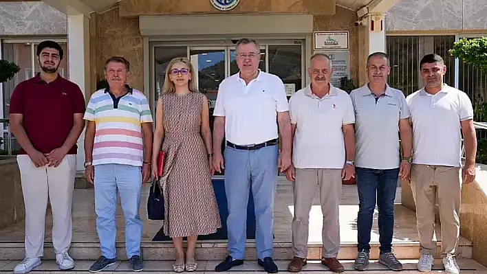 Kızılay Fethiye Heyeti, Fethiye Ticaret ve Sanayi Odası'nı Ziyaret Etti