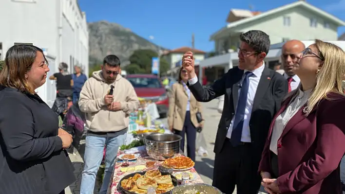 Kökten, Göcek Ot Yemekleri Festivaline Katıldı