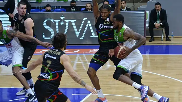 LH Fethiye Belediyespor Petkim'i eli boş gönderdi 75-74