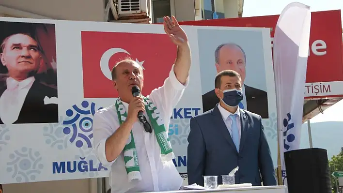 Memleket Partisi Genel Başkanı Muharrem İnce: 'İktidara Geldiğimizde Muğla'yı Mafyadan Kurtaracağız'
