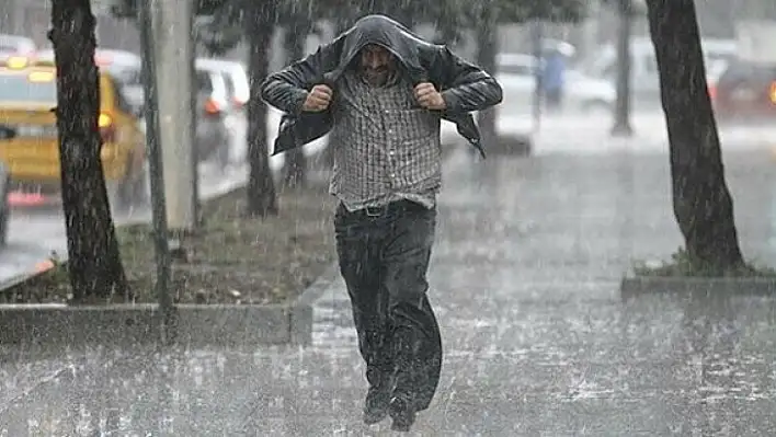 Meteorolojiden sağanak yağış uyarısı!