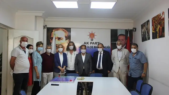 MHP İlçe Başkanlığı'ndan Ak Parti' ye Ziyaret