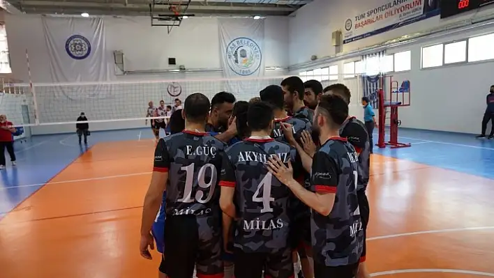 Milas Belediyespor Maliye İhtisas takımını mağlup etti