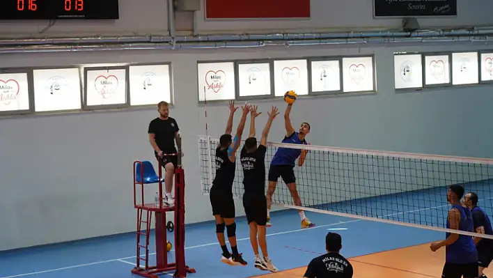Milas Belediyespor yeni ekipi ile maça çıkıyor